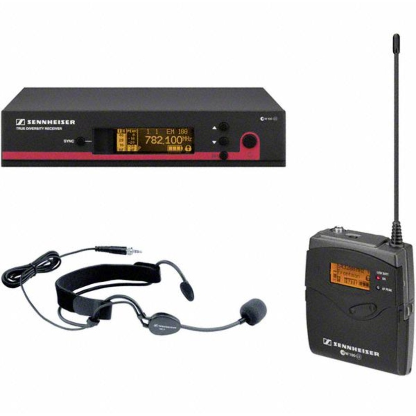 Sennheiser EW152 G3-B Headset Microphone Presenter System