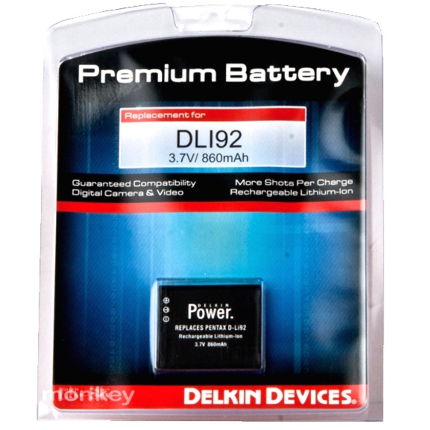 Delkin DLI-92 Battery
