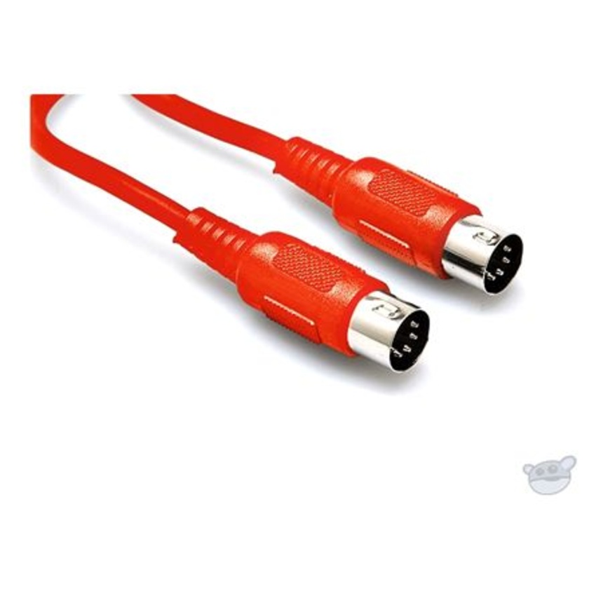 Hosa MID-305RD MIDI Cable 5ft (red)