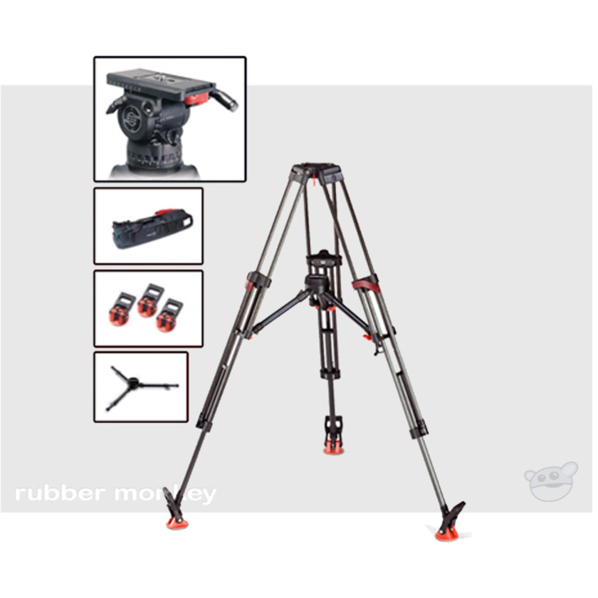 Sachtler DV-12 SB - Fluid head tripod system