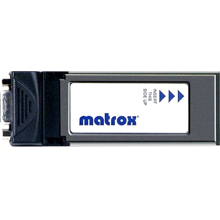 Matrox MXO2 PCIe Host Adaptor ExpressCard