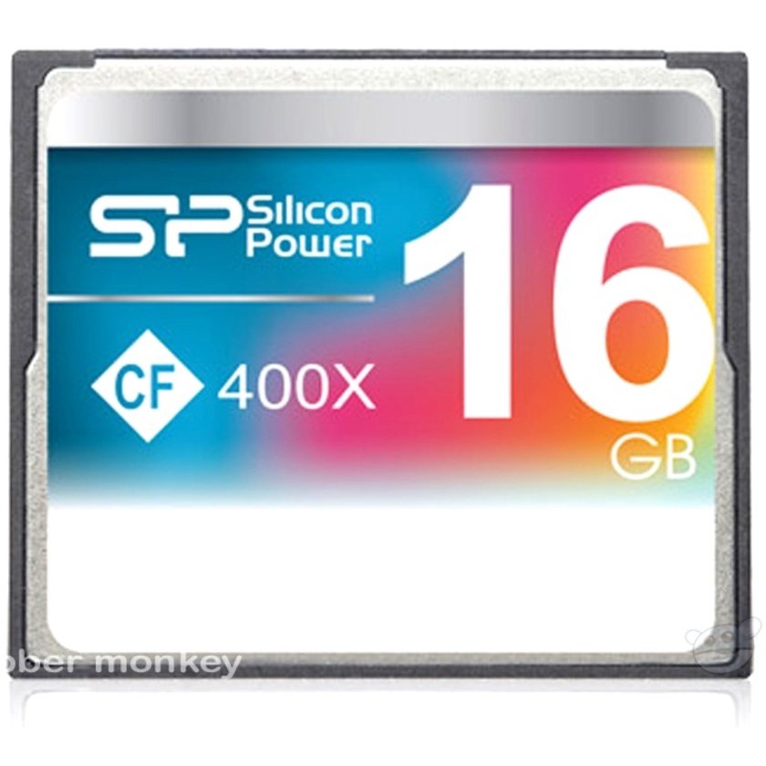 Silicon Power 16GB 400X Compact Flash Card