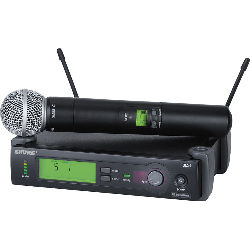 Shure SLX-SM58 Handheld Wireless System with SM58 Microphone