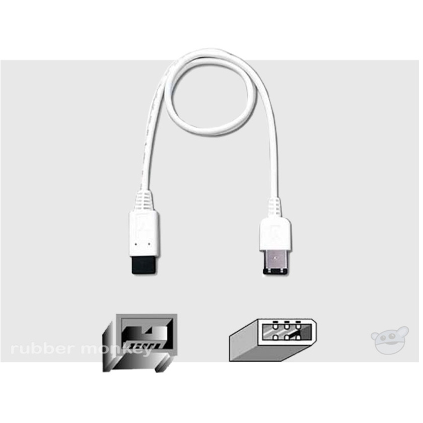 Belkin 9-pin to 6-pin (800-400) Firewire Cable 6ft