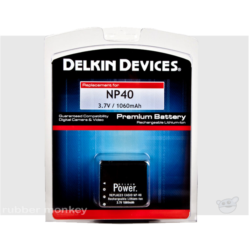 Delkin NP-40 Battery (Casio)