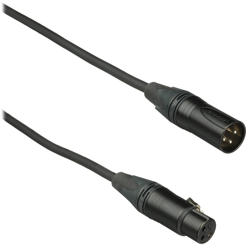 Kopul Studio Elite 4000 Series XLR M to XLR F Microphone Cable - 20' (6.1 m), Black