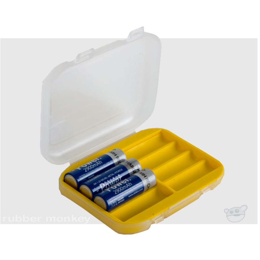 Delkin Rechargeable AA Batteries and Container