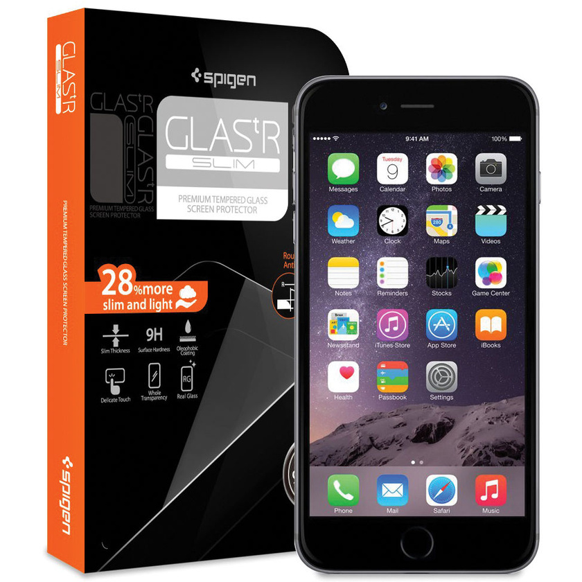 Spigen GLAS.tR SLIM Screen Protector for Apple iPhone 6 Plus
