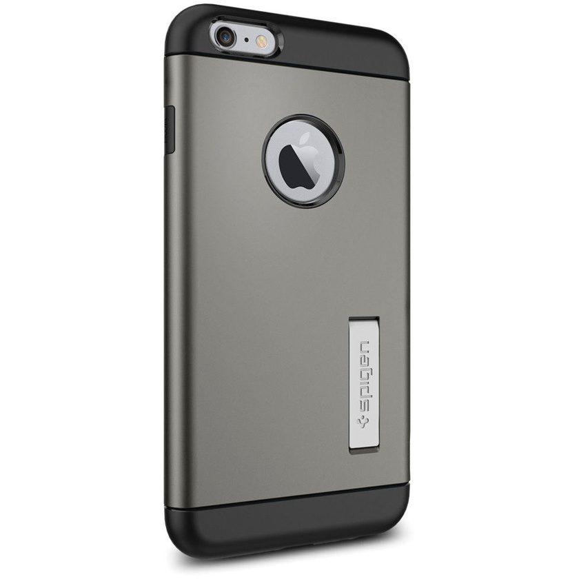 Spigen Apple iPhone 6 Plus Case Slim Armor (Gunmetal, Retail Packaging)