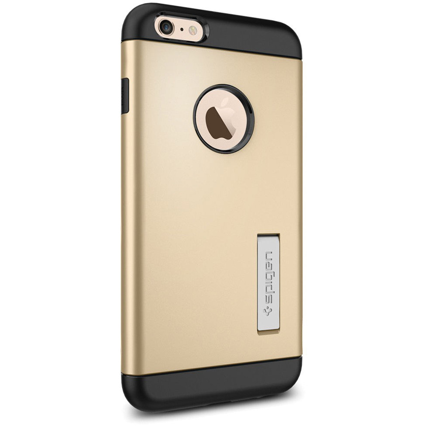 Spigen Apple iPhone 6 Plus Case Slim Armor (Champagne Gold, Retail Packaging)