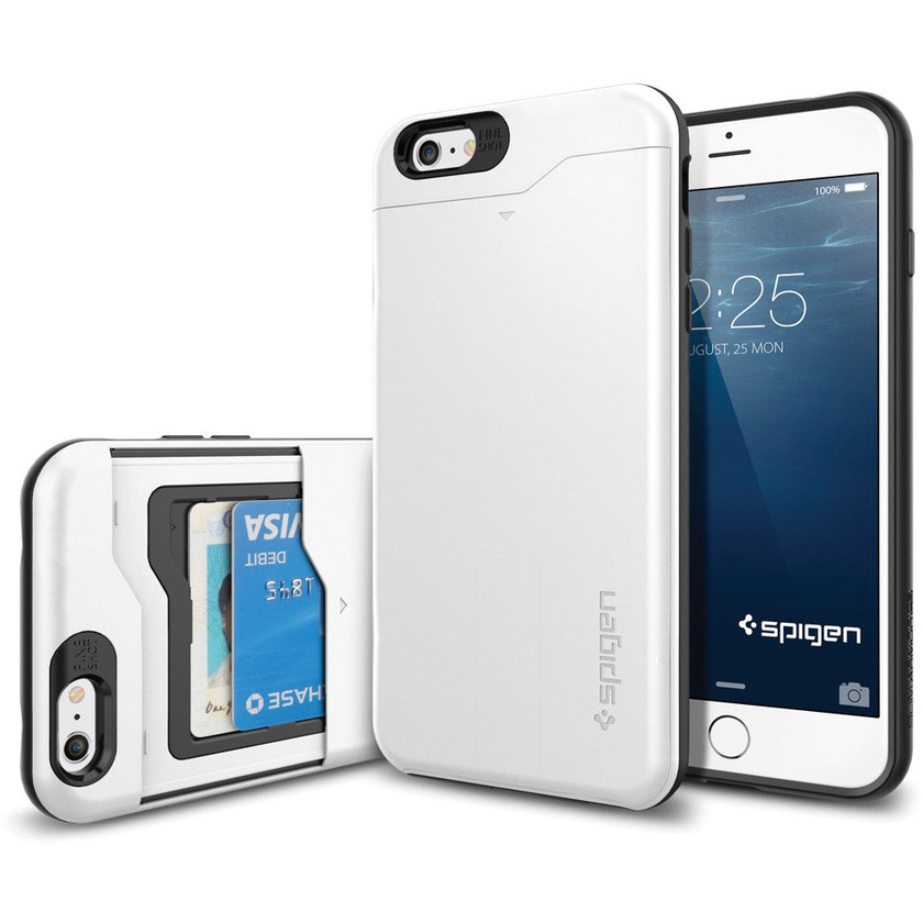 Spigen Slim Armor CS Case for Apple iPhone 6 Plus (Shimmery White)