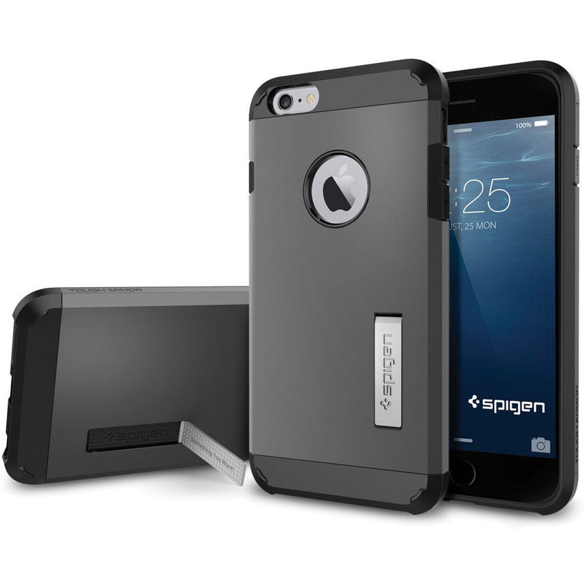 Spigen Tough Armor Case for Apple iPhone 6 Plus (Metal Slate)