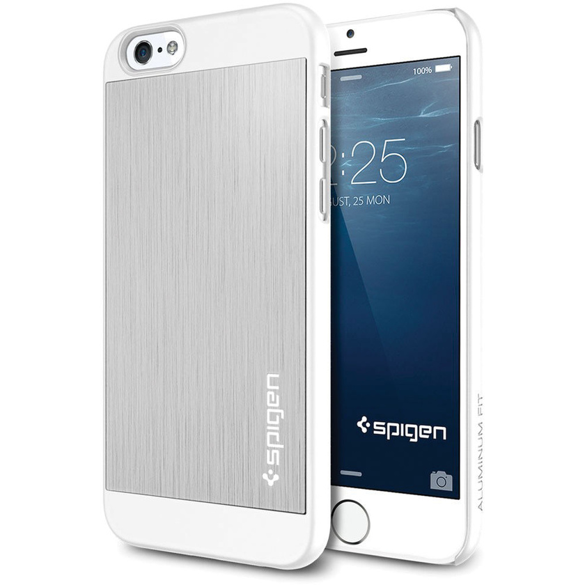 Spigen Aluminum Fit Case for iPhone 6 (Satin Silver)