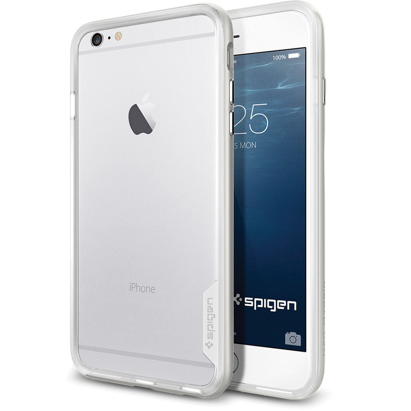 Spigen Neo Hybrid EX Case for iPhone 6 Plus (Satin Silver)