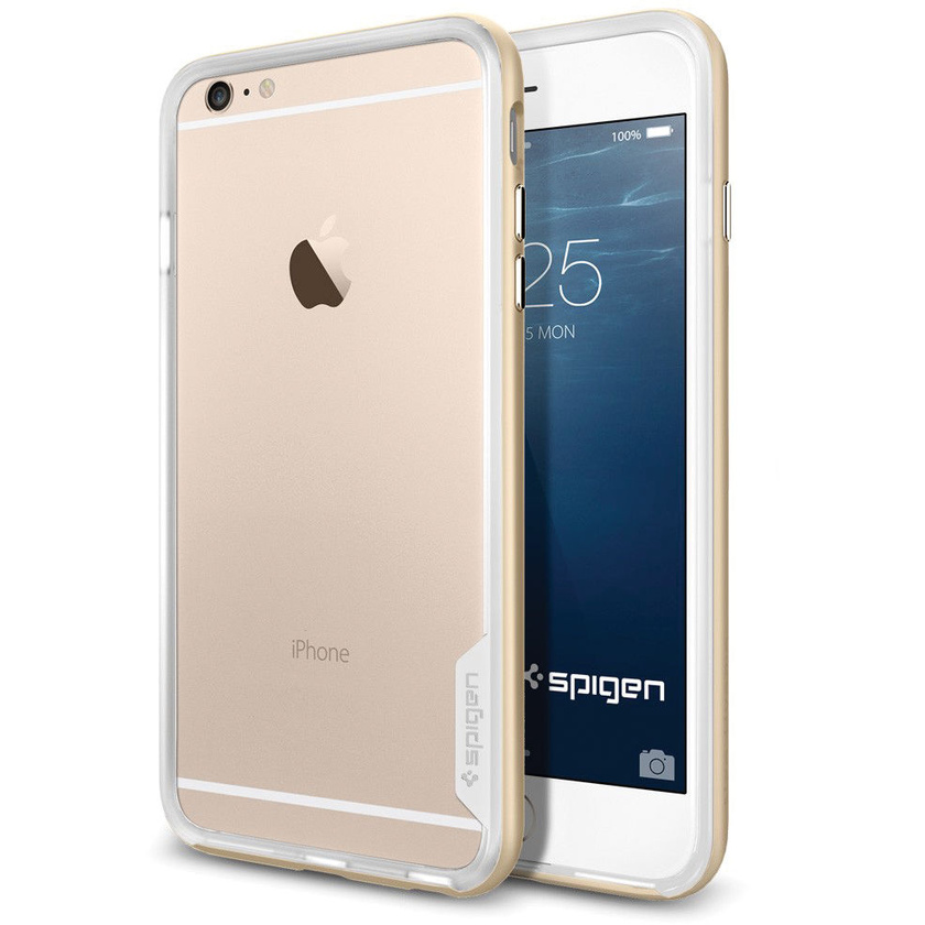 Spigen Neo Hybrid EX Case for iPhone 6 Plus (Champagne Gold)