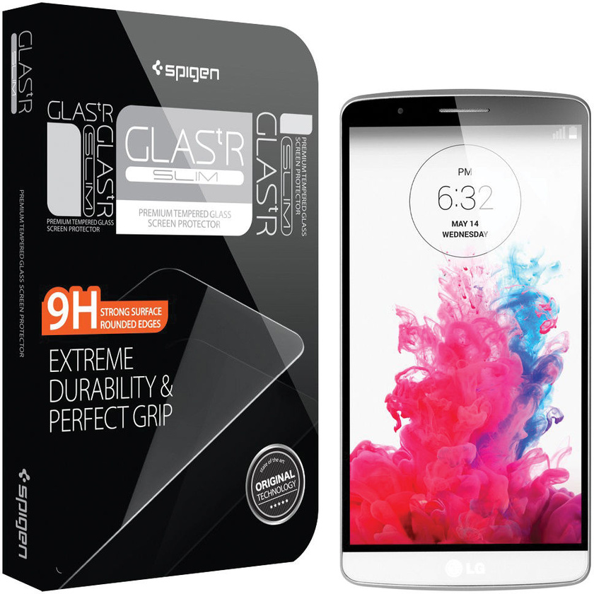 Spigen GLAS.tR SLIM Screen Protector for LG G3