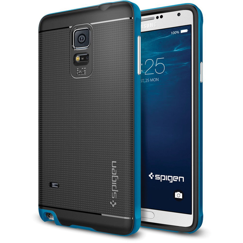 Spigen Neo Hybrid Case for Samsung Galaxy Note 4 (Electric Blue)