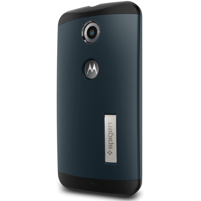 Spigen Motorola Google Nexus 6 Case Slim Armor (Metal Slate, Retail Packaging)