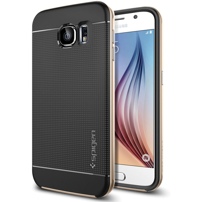 Spigen Neo Hybrid Case for Samsung Galaxy S6 (Champagne Gold)