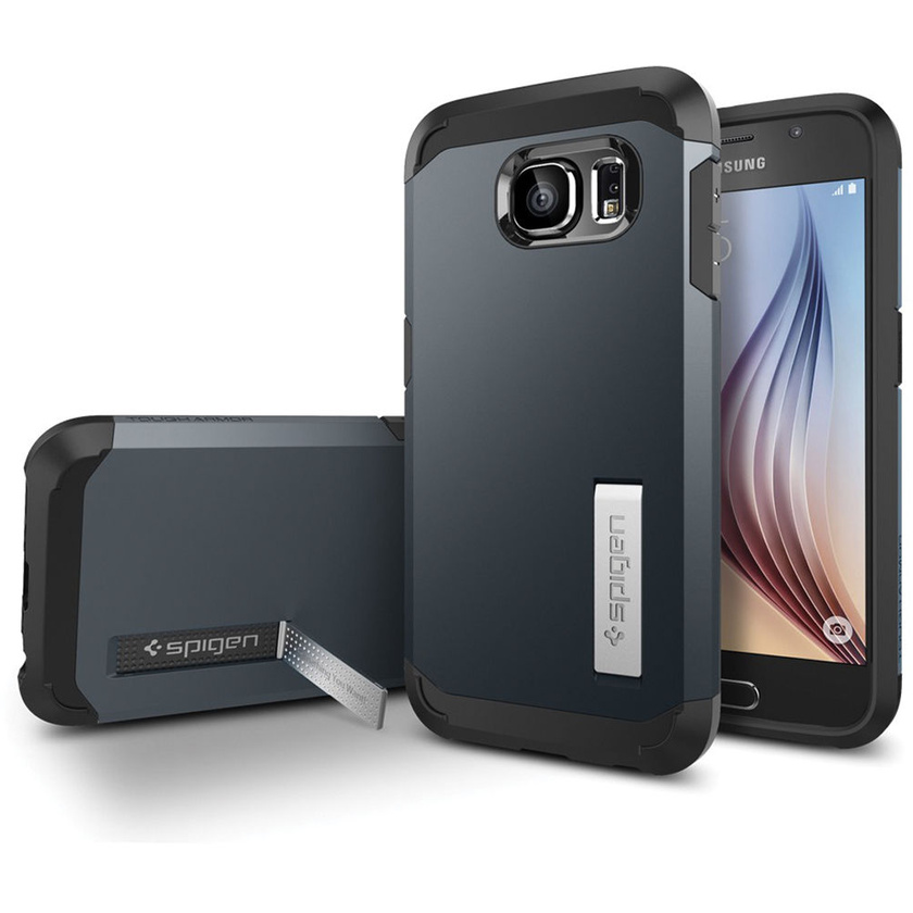 Spigen Tough Armor Case for Samsung Galaxy S6 (Metal Slate)