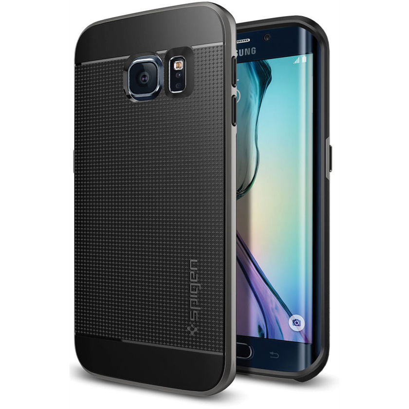 Spigen Neo Hybrid Case for Samsung Galaxy S6 Edge (Gunmetal)