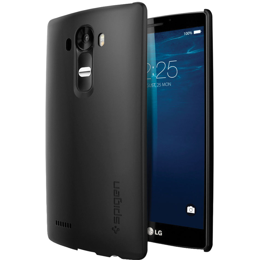 Spigen Thin Fit Case for LG G4 (Smooth Black)