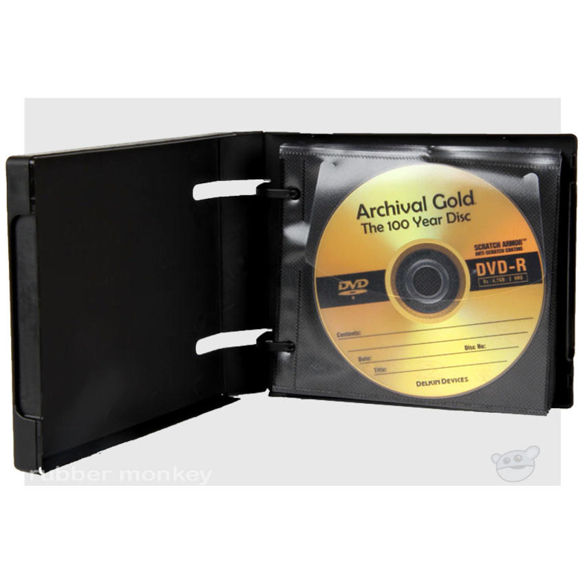 Delkin Archival Gold DVD-R Binder (10)