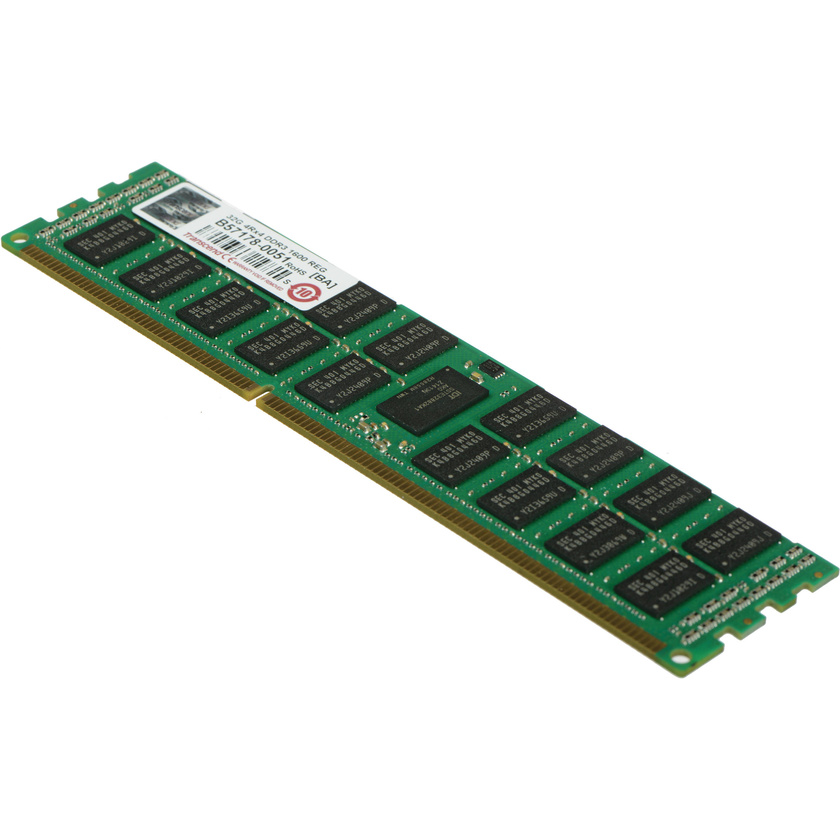 Transcend 32GB 1600 MHz DDR3 Registered DIMM Memory Module for Mac Pro