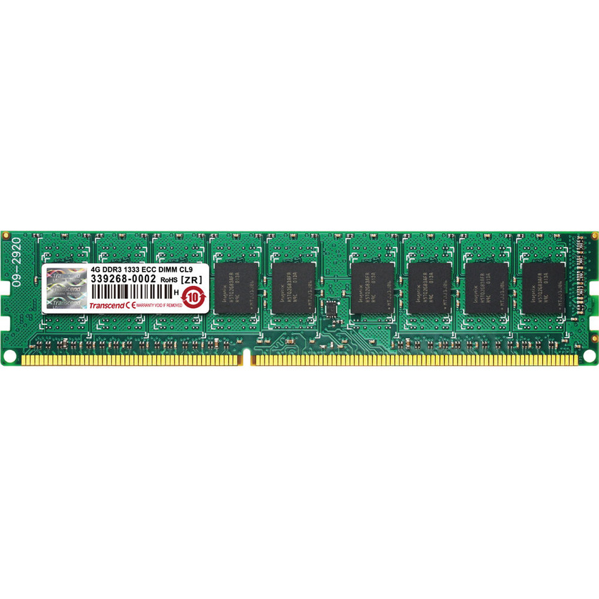 Transcend 4GB DIMM Memory for Server