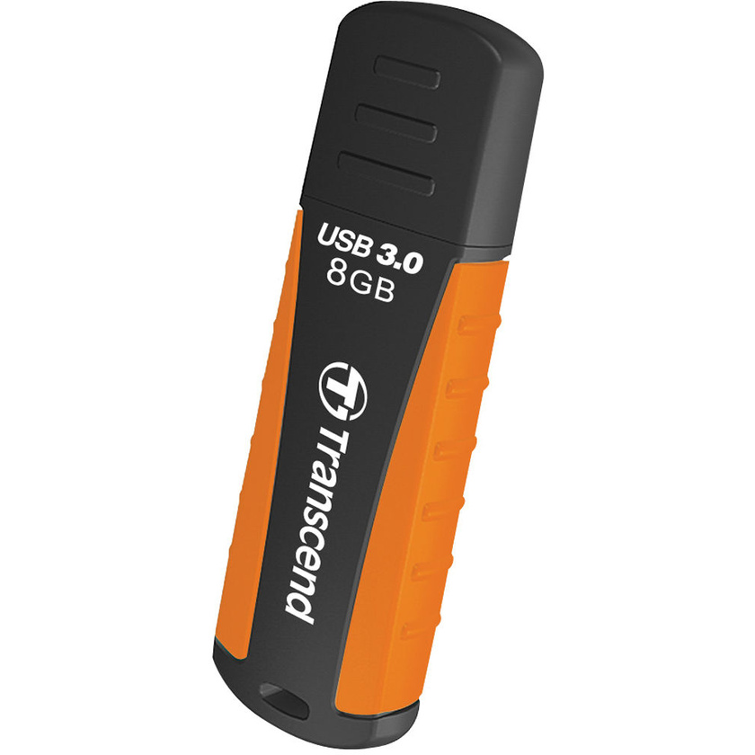 Transcend 8GB JetFlash 810 USB 3.0 Flash Drive (Orange/Black)