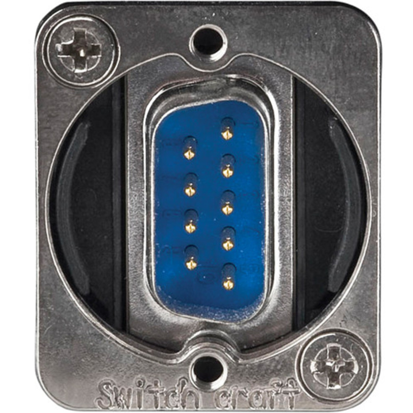 Switchcraft EH Series 9-Pin D-Sub Male to Female (Nickel)