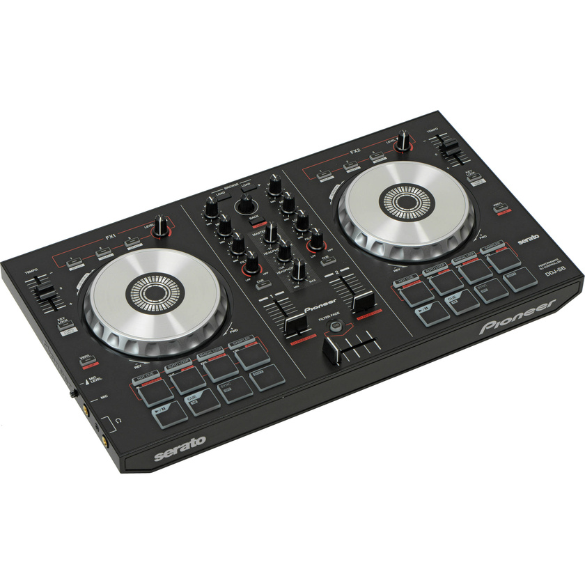 Pioneer DDJ-SB DJ Controller with Serato Intro Software (Black)