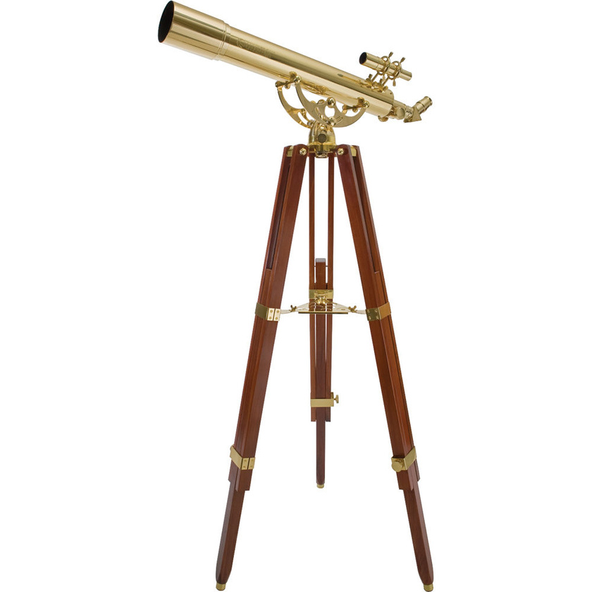 Celestron Ambassador 80AZ 80mm f/10 Refractor Brass Telescope