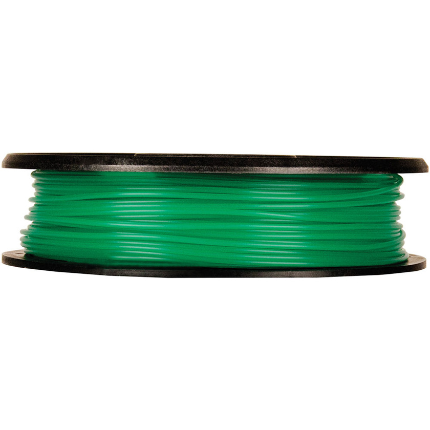 MakerBot 1.75mm PLA Filament (Small Spool, 0.5 lb, Translucent Green)