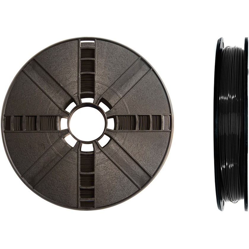 MakerBot 1.75mm PLA Filament (Large Spool, 09. kg / 2 lb, True Black)