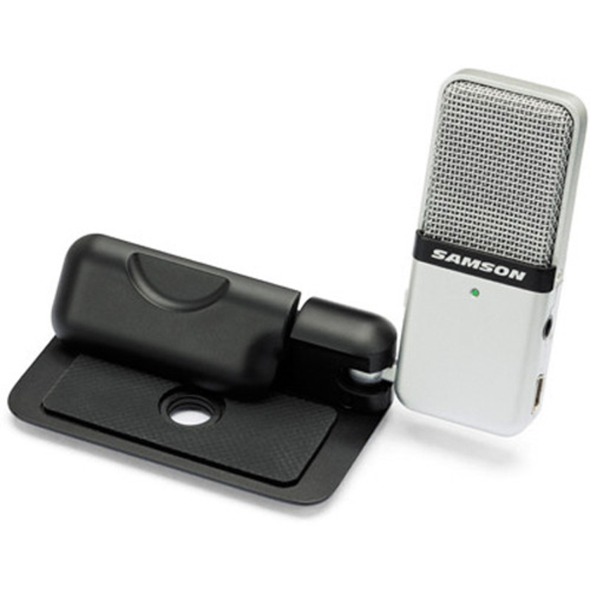 Samson Go Mic - USB Microphone for Mac and PC Computers (Silver)