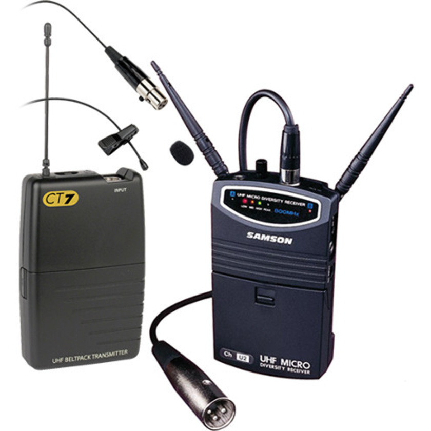 Samson UM1 Portable Wireless Lavalier Microphone System