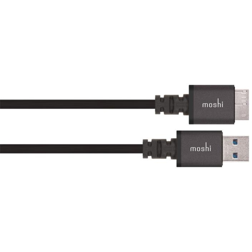 Moshi USB 3.0 Cable Type A to Micro B (Black)