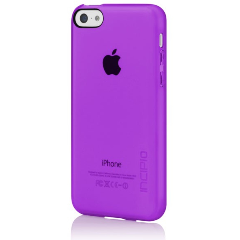 Incipio Feather Clear for iPhone 5C (Purple)