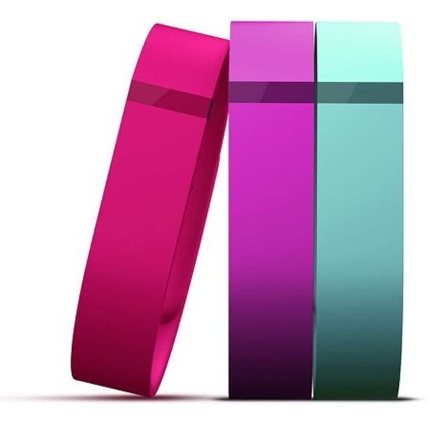 Fitbit Flex Replacement Band Vibrant 3-Pack (Small, Violet / Teal / Pink)
