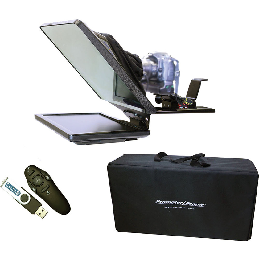 Prompter People FLEX-15 Kit with Wireless Remote and Upgrade to Flip-Q Pro Software