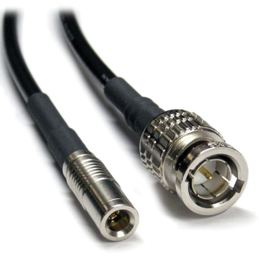 Canare L-2.5CHDB1 3G HD/SDI Cable with 1.0/2.3 DIN to BNC Male Connectors (1')