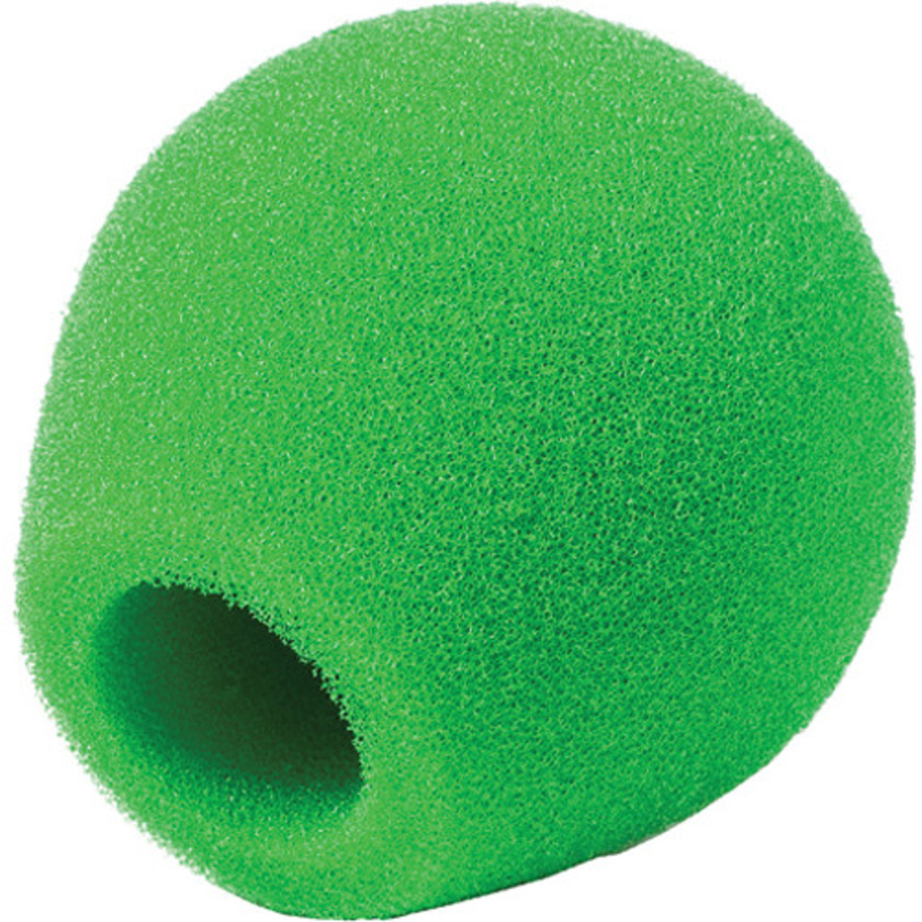 Rycote 18/32 Small Diaphragm Mic Foam (Green) (10-Pack)