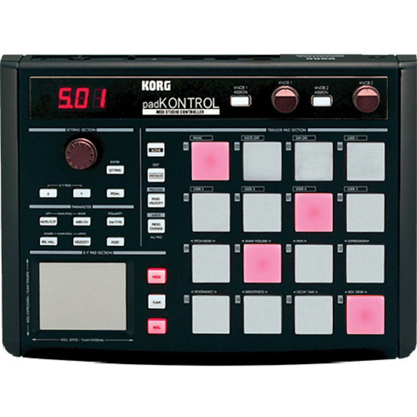 Korg padKONTROL - MIDI Studio Controller