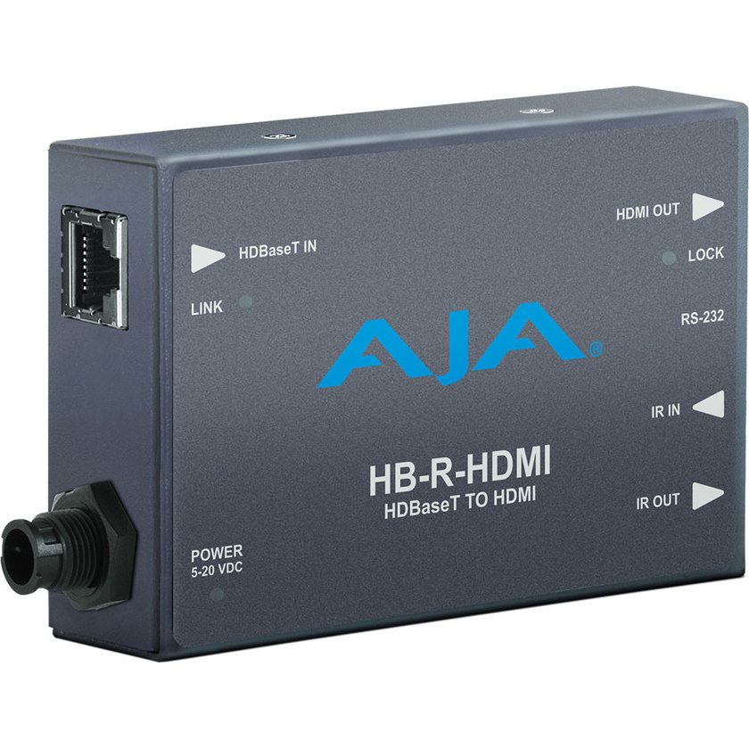 AJA HB-R-HDMI HDBaseT to HDMI Receiver
