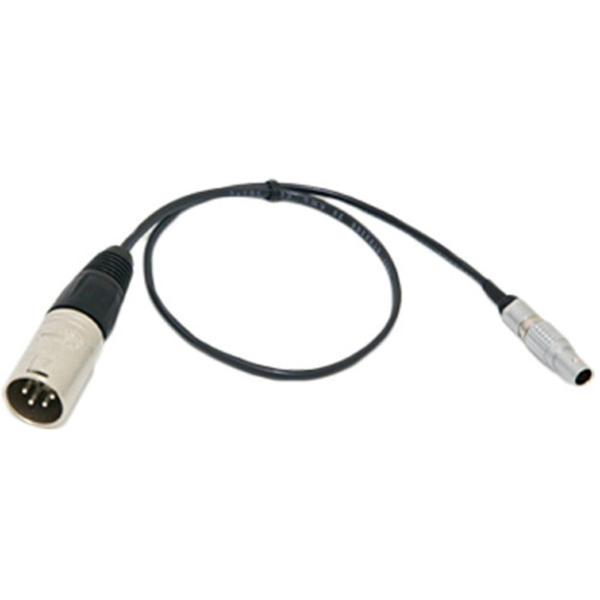 Teradek 2-Pin LEMO to XLR Cable (18")