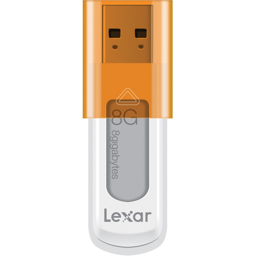Lexar 8GB S50 JumpDrive - Orange (3-Pack)