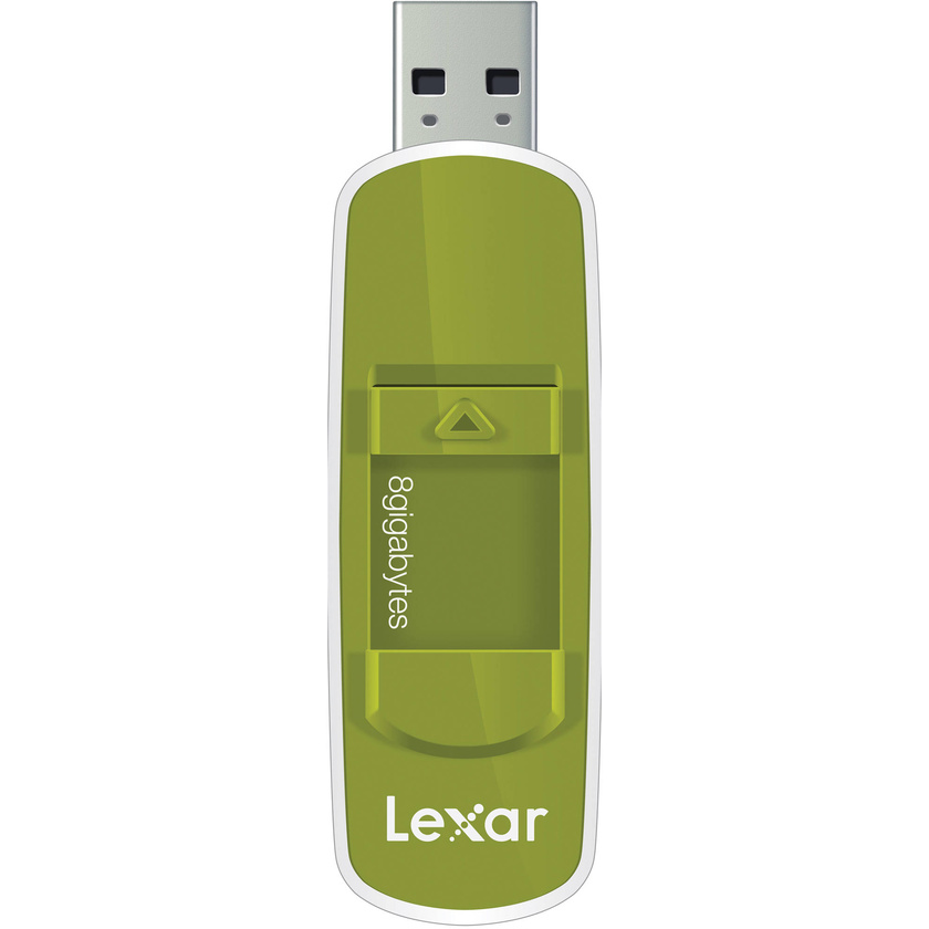 Lexar 8GB JumpDrive S70 USB Flash Drive (Green, 3-Pack)