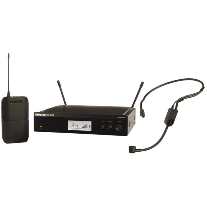 Shure BLX14R Wireless System with PGA31 Performance Headset (M17: 662 - 686 MHz)