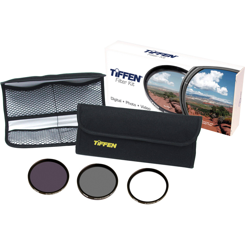 Tiffen 37mm Digital Essentials Filter Kit